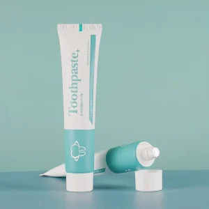 100ml Eco Friendly Plastic Cosmetic Toothpaste Tube Packaging for Empty Squeeze Cream Tube