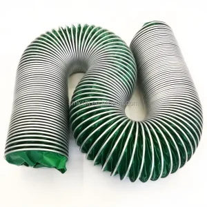 100mm-230mm 50-600mm High Pressure Flexible Nylon Industrial Exhaust Duct Hose for Air Conditioning Intake Exhaust 10m Length
