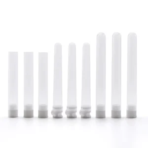 109mm 116mm 120mm Child Resistant Vial Packaging Child Proof Tubes Plastic Tubes Custom Print With Cork