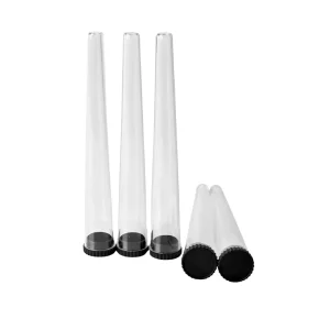 109mm Child Resistant Conical Tubes Customizable Conical Plastic Container for Cigarette Packaging Factory Price