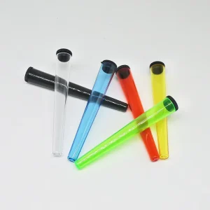 109mm Child Resistant Conical Tubes Customizable Conical Plastic Container for Cigarette Packaging Factory Price