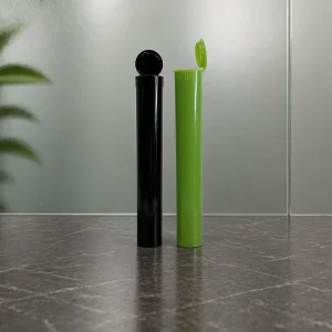 109mm Child Resistant Pop Top Tubes for Herbal Product Packaging