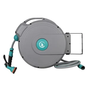 10M High Pressure Water Wall Mounted Retractable Auto Garden Water Hose Reel Ideal for Garden