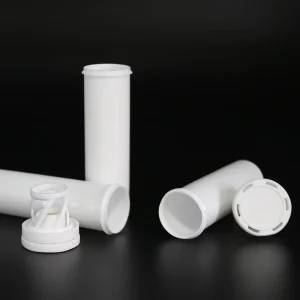10PCS 15PCS Effervescent Tablet Tubes Bottle with Desiccant Caps