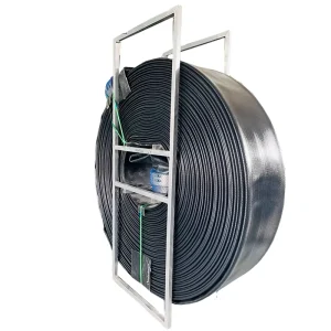 10inch 12inch Mud Transport TPU Hose Anti-abrasion Flexible Soft TPU Layflat Water Lay Flat Hose