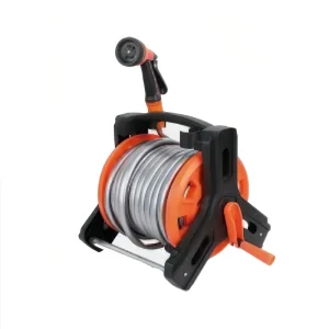 10m-50m High Pressure Garden Hose Reel Set Portable Water Tanker Made of Durable Plastic Metal OEM