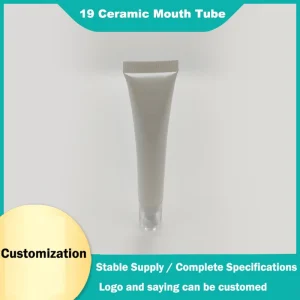 10ml 20ml Custom PE Tube with Ceramic Head Soft Plastic Cosmetic Tube Empty Packaging for Eye Cream and Eye Serum Container