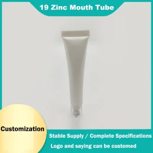 10ml 20ml Custom PE Tubes with Zinc Head Soft Plastic Cosmetic Tube Empty Packaging for Eye Essence Eye Serum and Eye Cream
