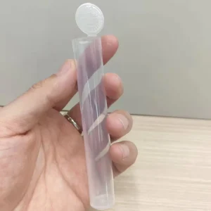 116 mm Clear Custom Color Pop Top Bottles Tubes Childproof Medical Plastic Vials for Pills Medicine Proll