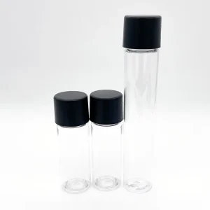 116mm PET Plastic Tube With Push Down and Turn Lid Plastic Bottles With Words on Lid