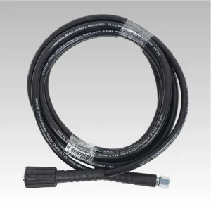 11mm High-pressure Metal Fitting Resistant to 60°C Rubber Hose Steel Wire Rubber Car Washing Hose