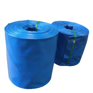 12 Inch Blue Agricultural Irrigation PVC Lay Flat Water Hose
