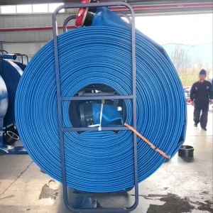 12 Inch High Pressure TPU Hose Plastic Tubes Layflat Hose for Oil Development