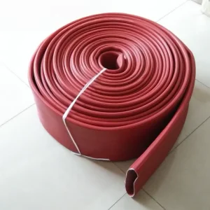 12 Inch High Pressure TPU Layflat Water Hose W.P. 150 PSI Water Supply Hose for Shale Gas Fracturing
