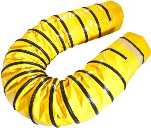 12 Inch Insulated High Pressure Flexible PCA Air Conditioning Hose Aviation Cooling Duct Ground Support