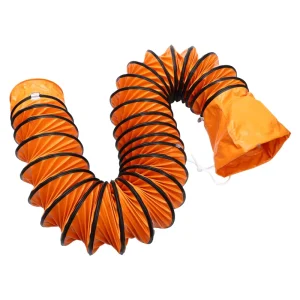 12 Inch Ventilation Spiral Reinforced PVC Flexible Ducting Hose Air Mover Ventilation Fan Parts