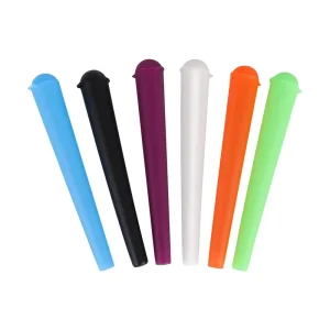 120mm Pop Top Plastic Conical PP Cigarette Roll Tubes Easy Open End for Cigar Packaging
