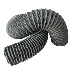 125MM*4m PVC Fabric Duct Hose 10m Flexible Air Hose for Electronics Factories Hospitals Air Conditioning Industries