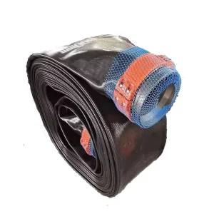 12inch Extruded Through the Weave Long Distance Tpu Polyurethane Layflat Water Supply Hose