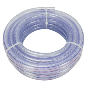 13mm Clear Flexible PVC Reinforced ISO Standard Water Hose 100M for Irrigation