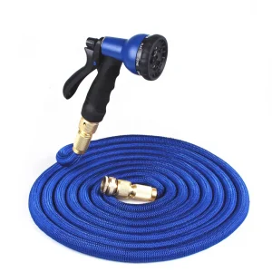 150ft ANSI Standard 3 4” Diameter Garden Hoses Reels Telescopic Handle Black Green Red Pink Blue Latex Material Hose
