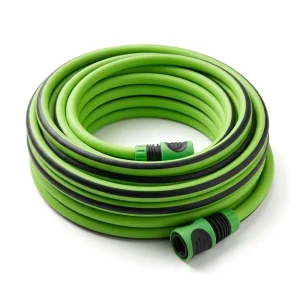 150ft Upgrade Hybrid Polymer Garden Hose Superior to Rubber and Expandable Hoses Reinforced Kink Free Flexible Water Pipe