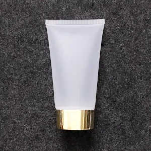 150ml/g Transparent Scrubbed Matte Cosmetic Tube for Individual Packaging Body Lotion with Screw Cap Bottle
