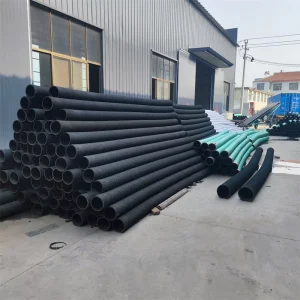 152mm 9.8mm Wall Thickness Wear Resistant Corrosion Resistant Heat Resistant Rubber Steel Wire Tube Hose for Crude Oil