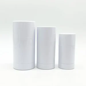 15g 30g 50g 75g 100g Custom Color Travel Package Lipstick Container Cosmetic Tube Wheat Straw Bottle Screw Cap Roller Bottle