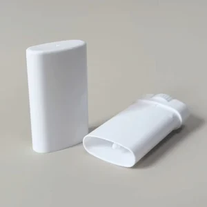 15g White Black Clear Green PP Plastic Empty Deodorant Container Stick Twist up Deodorant Cream Tube