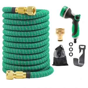 15m 22.5m 30m Expandable Garden Hose Pipe Flexible Expanding Magic Hose with 1/2″ 3/4″ Tap Connector