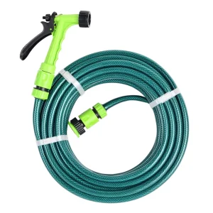 15m Length Car Wash Hose Garden 24 bar Burst Pressure PVC Braided Hose Pipe