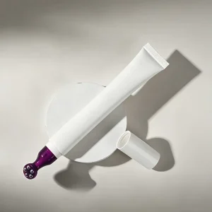 15ml 20ml Plastic Squeeze Soft Tube Beveled 5 Roller Ball Applicator Eye Cream Tube Rotatable On Off Oval Massage Cosmetic Tube