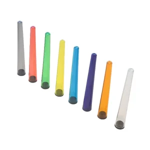 16*110mm Pre Packaging Rolls PS Cone Tube With Caps Factory Price [1000pcs/case] Plastic Tubes From CN