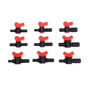 16mm Injection Molding Agriculture Irrigation Valve Leak Proof UV Resistant Water Control Fitting for Greenhouse Farm