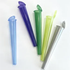 19*110mm pop Top Cone Tube Pre Packaging Rolls Plastic Tube