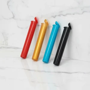 19*116mm Child Proof Plastic Squeeze Pop up Tubes
