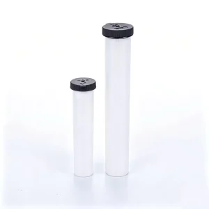19*92mm 19*116mm Colorful Hinged Lid Vials Plastic Herb Tube flower Tube J Tubes