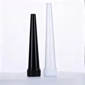 19*98mm 19*102mm Plastic PS Cone Tube Childproof Lid Conical Container