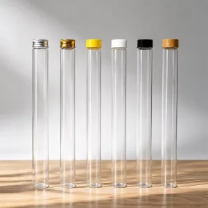 19 inch Clear Plastic Test Tube for Creative Home Decor Vases and Floral Arrangements