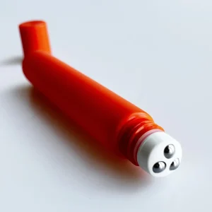 19mm Diameter Massage Roll Applicator Extrusion Tube 5 Layer LDPE Plastic Cosmetic Hose Screen Printing Skin Care Packaging
