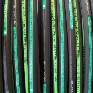 1SN 2SN Steel Wire Braid Rubber Hydraulic Hose For Construction Machine MANUFACTURER HYDRAULIC HOSE