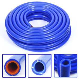 1m/Lot Inner Diameter 6-50mm Silicone Hose Heat Resistant High Pressure Automobile Cylinder Vacuum Pipe Double Layer Rubber Hose