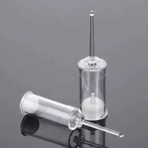 1ml 2ml 3ml 5ml Cylindrical Antenna-Style Disposable Plastic Vials & Ampoules with Breakable Needle-Tip Dispensing Tubes