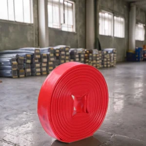 2-12 Inch 50-200m High Pressure Durable PVC Layflat Hose for Agricultural Irrigation Expandable Discharge