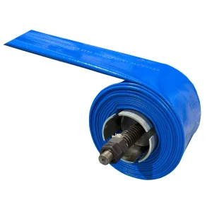 2 3 4 5 6 Inch Agricultural Irrigation PVC Layflat Hose Red Blue Lightweight Flexible High Pressure 100m National Standard