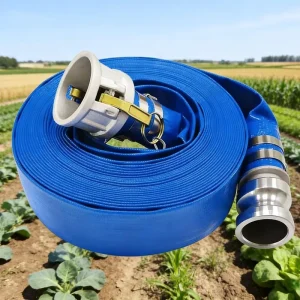 2 3 4 6 8 10 Inch PVC Lay Flat Irrigation Water Discharge Hose Anti UV Sunny Hose for Farming Industrial Mining