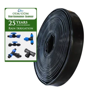 2 3 4 6 8 Inch PE Layflat Hose DN 32 DN 50 DN 110 Lay Flat Hose Pipe Drip Tape Irrigation Main Hose