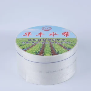 2 3 4 Inch Flexible White PE Flat Water Hose Custom Cutting Lay Flat Agricultural Irrigation