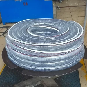 2 3 4 Inch PVC Wire Reinforced Vacuum Hose Reinforced Vacuum Water Suction Spring PVC Hose
